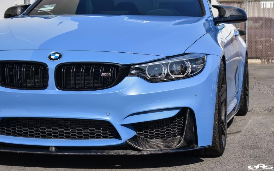 Детали экстерьера BMW M4 Coupe Yas Marina Blue by EAS 2017 года  (фото 12 из 14)